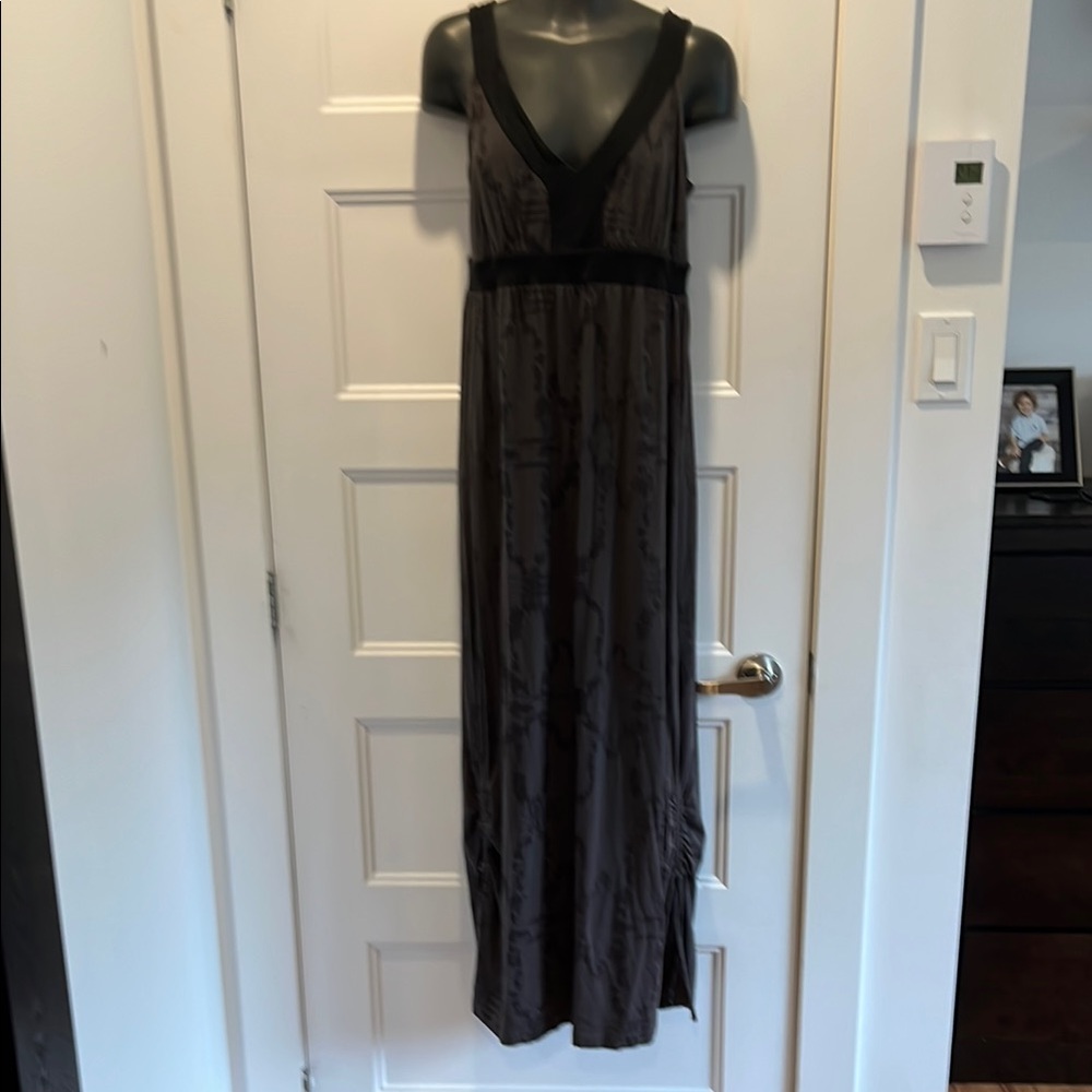 The North Face Black V-Neck Maxi Gown